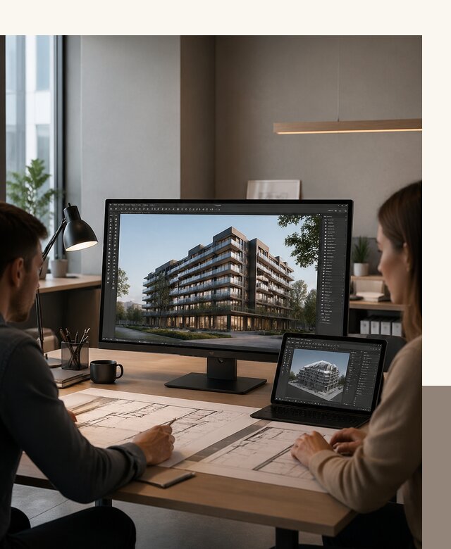 3D визуализация архитектуры и объектов строительства в Михайловке