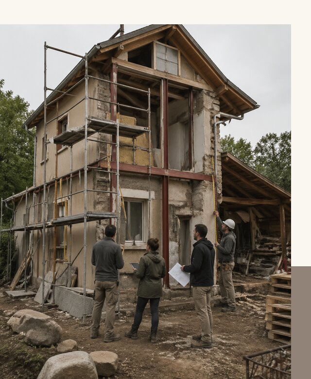 Реконструкция загородного дома под ключ в Михайловке от бюро